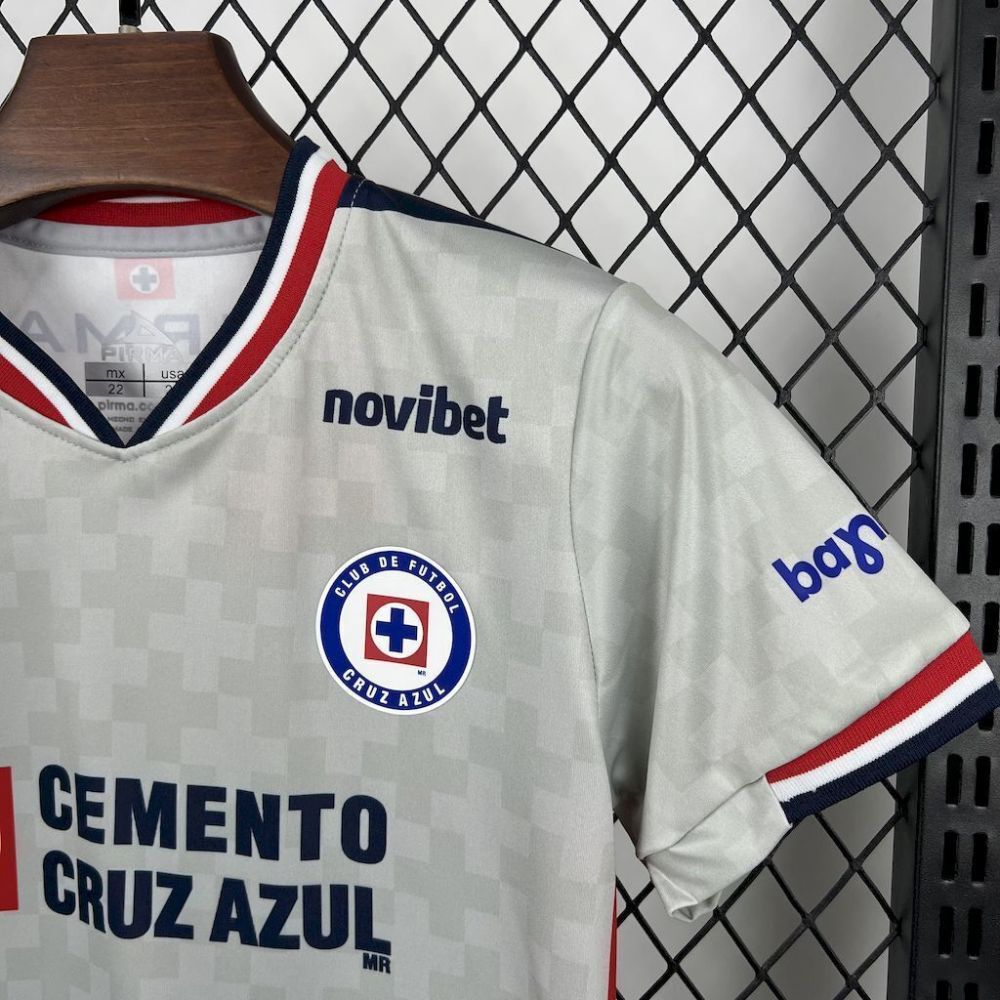 Cruz Azul 2025-26 Away Kids Kit