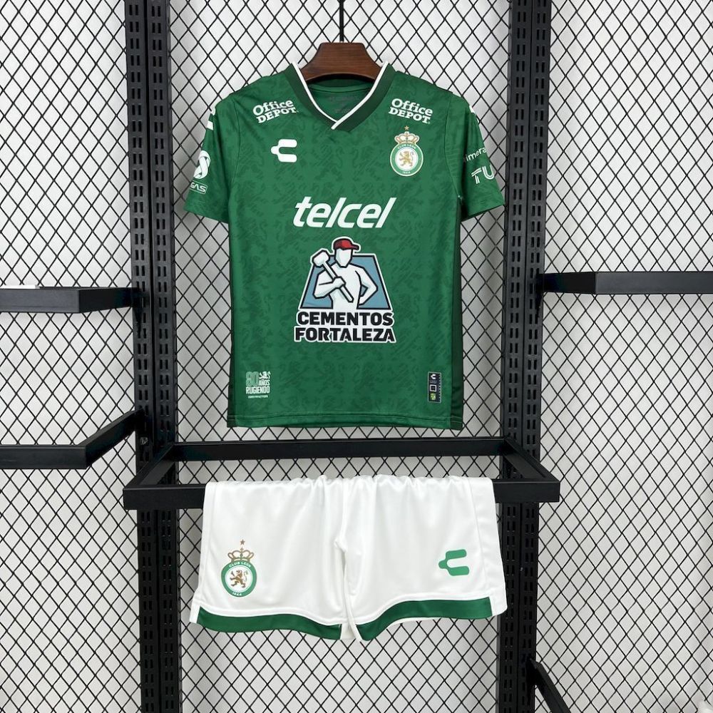 Club León F.C. 2024-25 Home Kids Kit