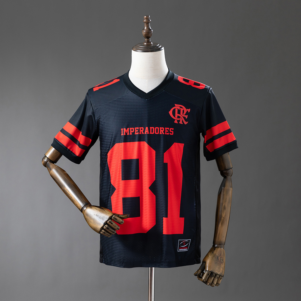 Flamengo 25-26 American Football81 Jersey Sizes S-4XL