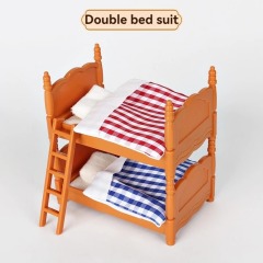 Ponyobaby Children's simulated play house mini toy model ornaments
