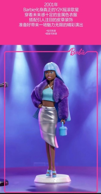 Ponyobaby Genuine Barbie Style Icon Series Action Figures Toys Trendy Barbie Mystery Box Dolls Collection Model Kids Girls Birthday Gift