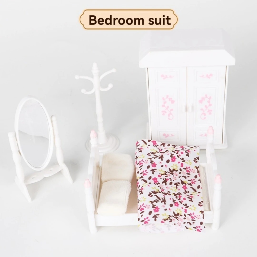 Ponyobaby Children's simulated play house mini toy model ornaments