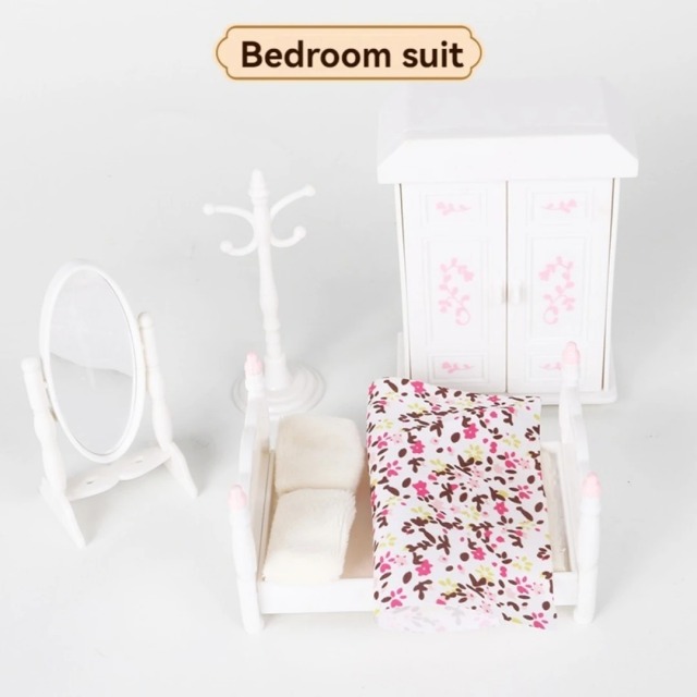 Ponyobaby Children's simulated play house mini toy model ornaments