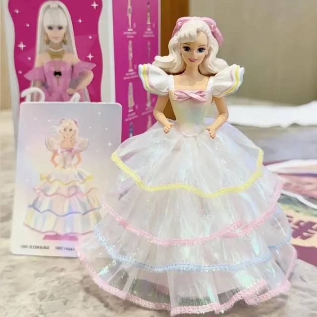 Ponyobaby Genuine Barbie Style Icon Series Action Figures Toys Trendy Barbie Mystery Box Dolls Collection Model Kids Girls Birthday Gift