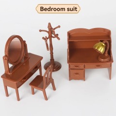 Ponyobaby Children's simulated play house mini toy model ornaments