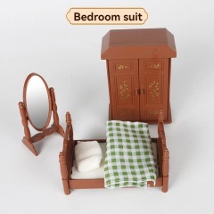 Ponyobaby Children's simulated play house mini toy model ornaments