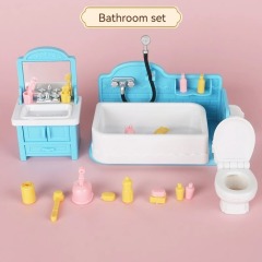 Ponyobaby Children's simulated play house mini toy model ornaments