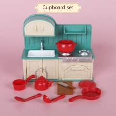 Ponyobaby Children's simulated play house mini toy model ornaments