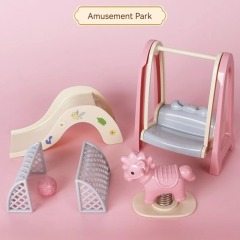 Ponyobaby Children's simulated play house mini toy model ornaments