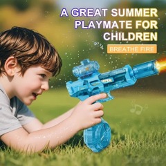 Ponyobaby Led Light Emitting Electric Water Gun Toys Children Automatic Sensor Lights Water Pistol Summer Outdoor Beach Pool Toy for Kids