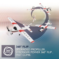 Ponyobaby WLtoys F949 2.4G 3D6G 3Ch RC Airplane Fixed Wing Plane Outdoor Toys Drone RTF Upgrade Version Digital Servo F949S With Gyroscope