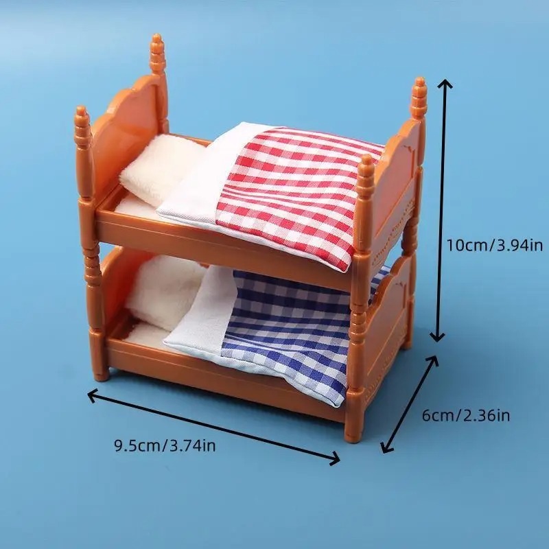 Ponyobaby Children's simulated play house mini toy model ornaments