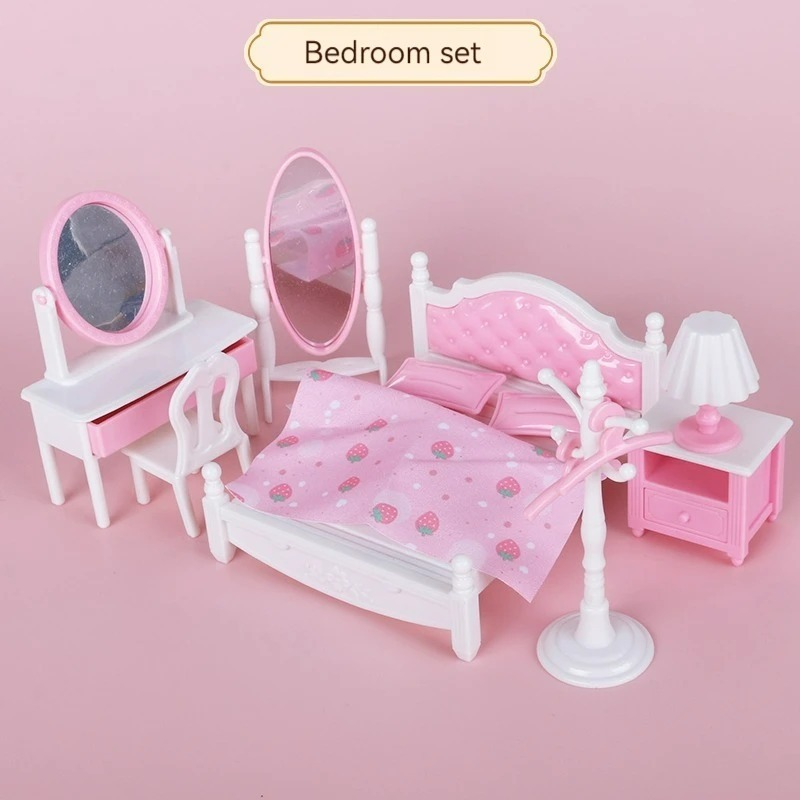 Ponyobaby Children's simulated play house mini toy model ornaments