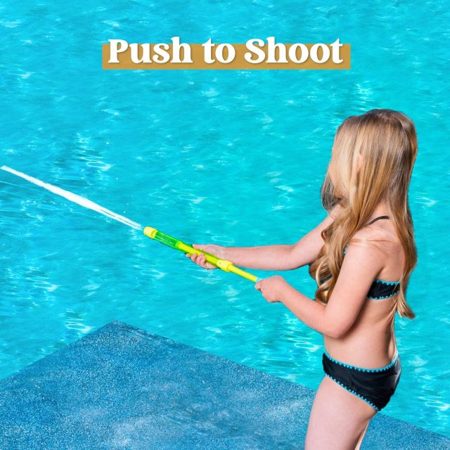 Ponyobaby 18 Pack 16.5'' Water Gun,Super Soaker Blaster Squirt Guns, Bulk Summer Outdoor Swimming Pool, Backyard, Beach Water Game Fighting Play Pool Toys