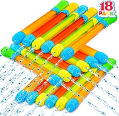 Ponyobaby 18 Pack 16.5'' Water Gun,Super Soaker Blaster Squirt Guns, Bulk Summer Outdoor Swimming Pool, Backyard, Beach Water Game Fighting Play Pool Toys