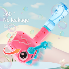 Ponyobaby dinosaur Hand Crank Bubble Machine,Bubble Blower for Kids Ages 3-8,Toddlers 3 and up Bubble Maker for Bathtub Bath,Summer Bubbles Blowing Toy for Indoor Outdoor Beach Birthday Party