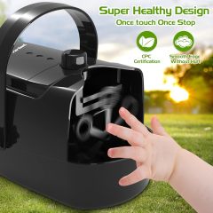 Ponyobaby Bubble Machine Durable Automatic Bubble Blower, 18000+ Big Bubbles Per Minute Bubbles for Kids Toddlers Bubble Maker Operated by Plugin or Batteries Bubble Toys for Indoor Outdoor Birthday Party