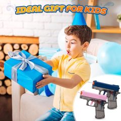 Ponyobaby 2 Pack Water Guns for Kids - Squirt Gun Water Blaster Soaker Water Pistol Toys for Toddlers Child Boys Girls, Ideal Summer Gifts for Swimming Pool Beach Party Outdoor Shooting Game Water Fighting Toy