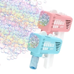 Ponyobaby Children's Bubble Toy Dinosaur Bubble Gun Fully Automatic Bubble Toy Parent Child Interactive Game without Battery Bubble Water