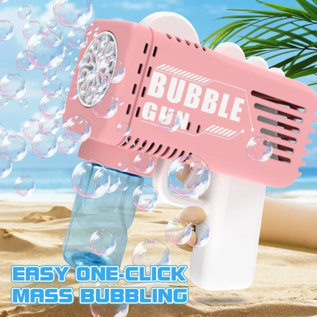 Ponyobaby Children's Bubble Toy Dinosaur Bubble Gun Fully Automatic Bubble Toy Parent Child Interactive Game without Battery Bubble Water