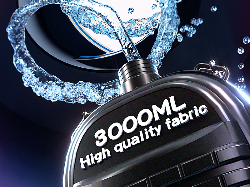 Large capacity backpack