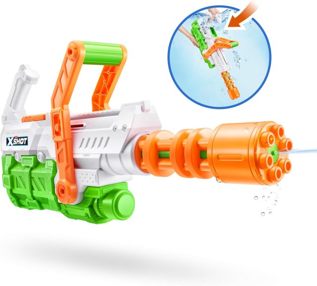 Ponyobaby Fast-Fill Hydro Cannon Water Blaster by ZURU Water Gun for Summer, XSHOT Water Toys, Fills with Water in just 1 Second, Big Water Toy for Children, Boys, Teen, Men
