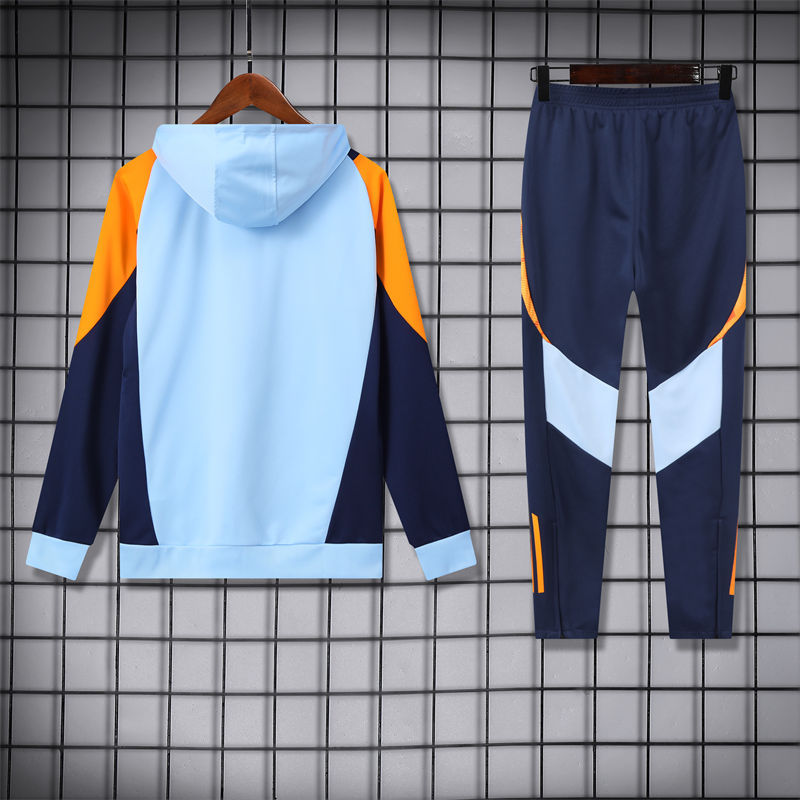 【Adult Training Wear 】418 # 24/25 Real Madrid hooded training wear