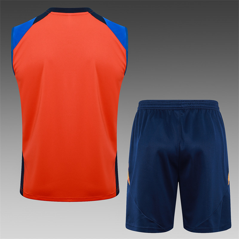 【Adult Training Vest 】D1119 # 2425 vest Juventus Orange