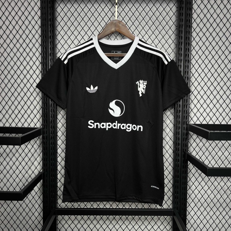 【FAN】24/25 M-U Black Goalkeeper Jersey