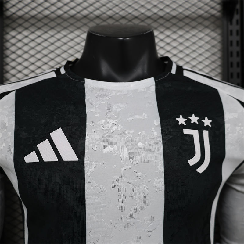 【Player Version Long Sleeves】24/25 Juventus Home Jersey