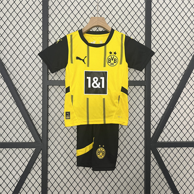 【Adult / Kids Kit】24/25 Dortmund Home Jersey