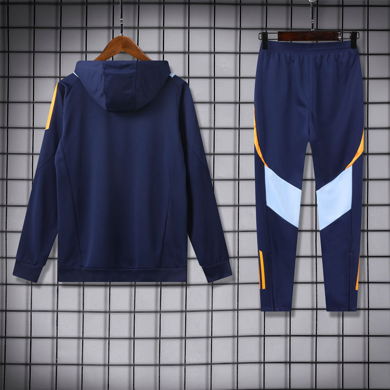 【Adult Training Wear 】418 # 24/25 Real Madrid hooded training wear