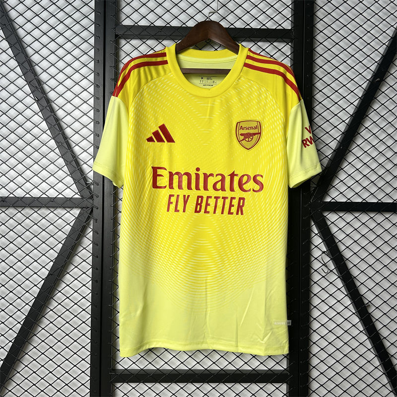【FAN】25/26 Arsenal Yellow Goalkeeper Jersey