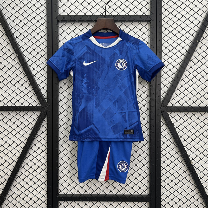 【Adult / Kids Kit】25/26 Chelsea Home Jersey