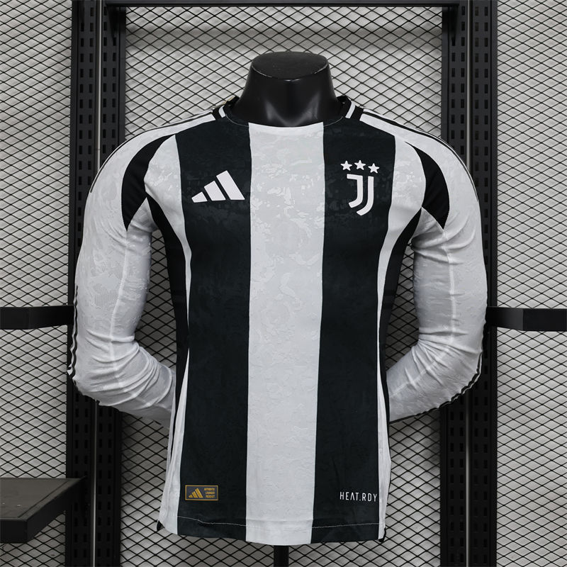 【Player Version Long Sleeves】24/25 Juventus Home Jersey