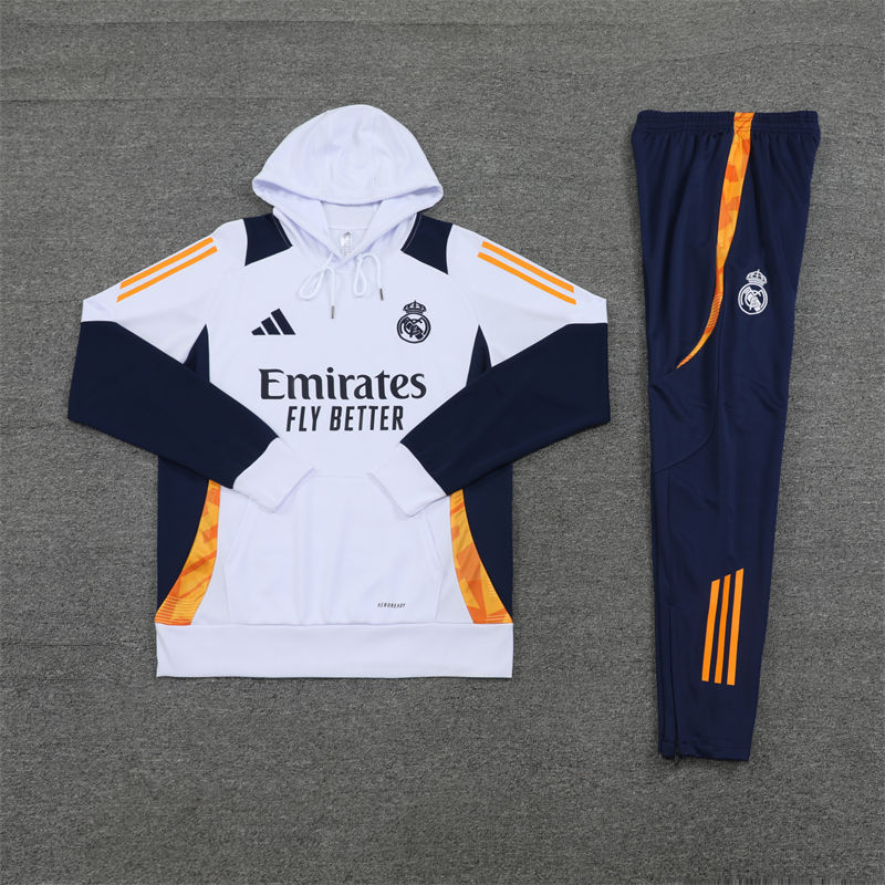【Adult Training Wear 】418 # 24/25 Real Madrid hooded training wear