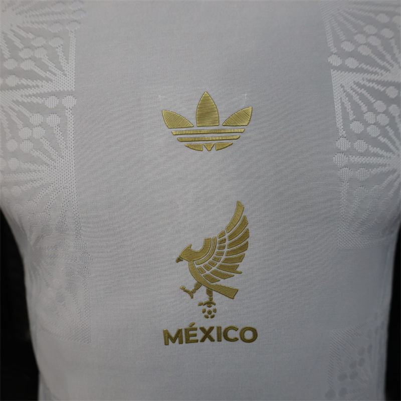 【Player Version】2025 Mexico White Jersey