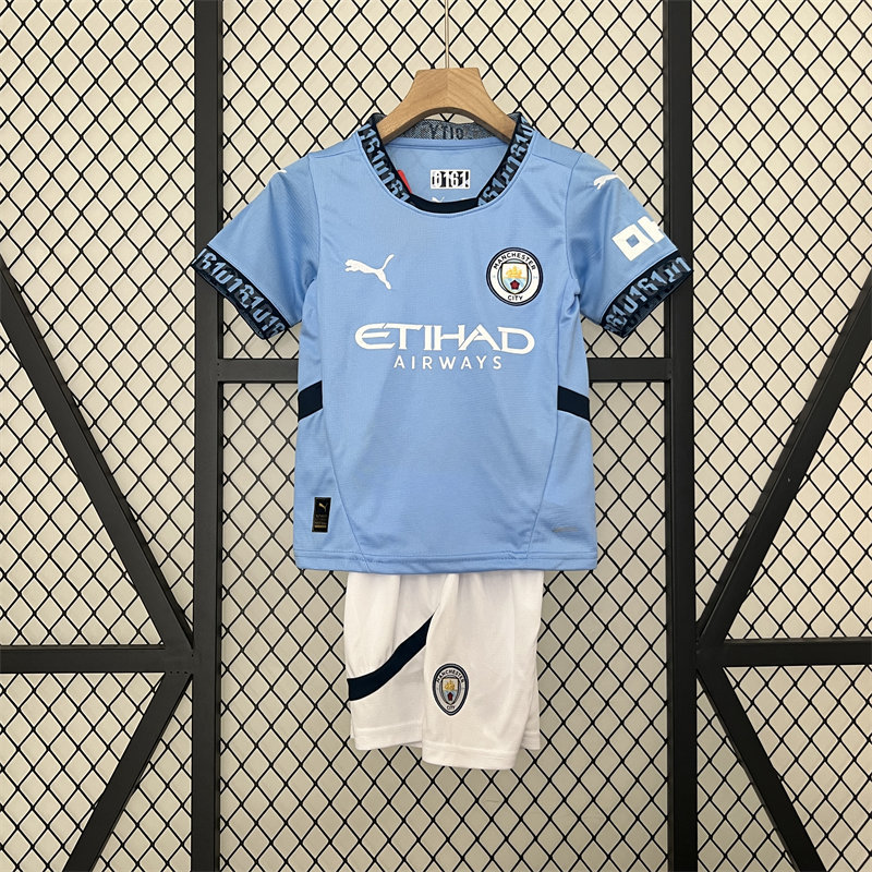 【Adult / Kids Kit】24/25 Manchester City Home Jersey
