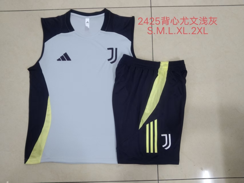 【Adult Training Vest 】D1282 # 2425 vest Juventus light gray