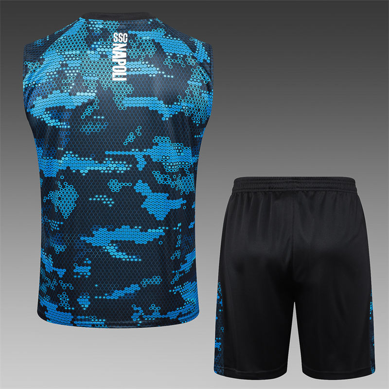 【Adult Training Vest 】D1212 # 2425 vest Napoli black inkjet