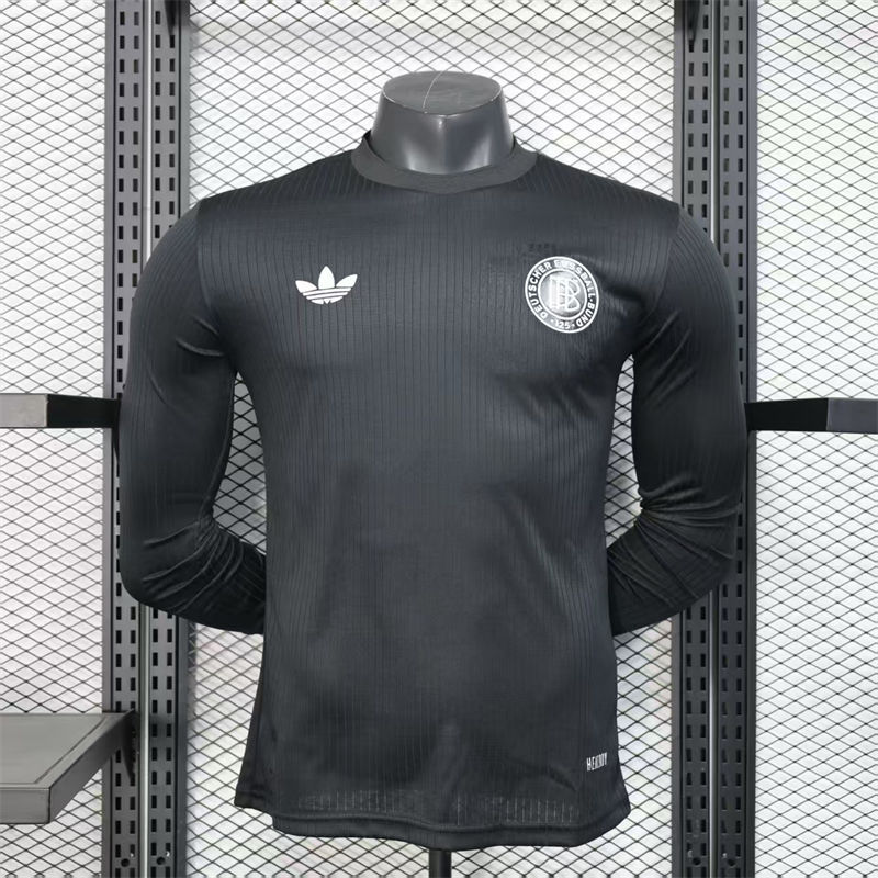 【Player Version Long sleeves】2025 Germany 125th Black Jersey