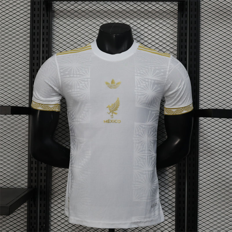 【Player Version】2025 Mexico White Jersey