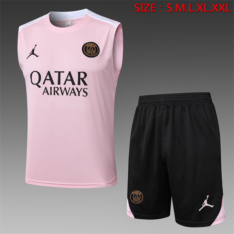 【Adult Training Vest 】D1239 # vest 2425 PSG pink
