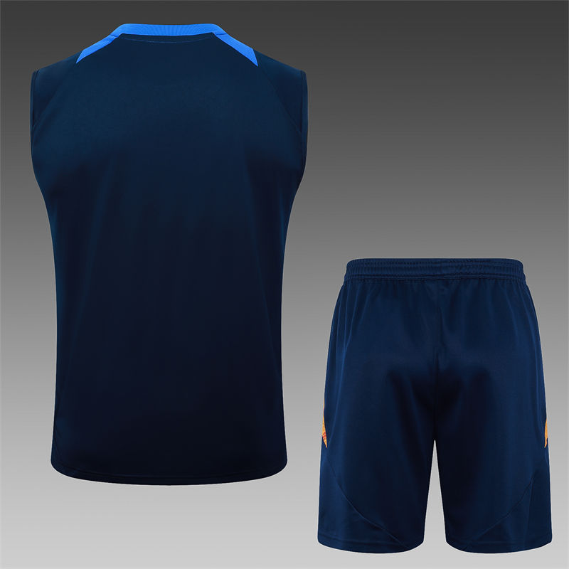 【Adult Training Vest 】D1168 # 2425 vest in Juventus Bao blue