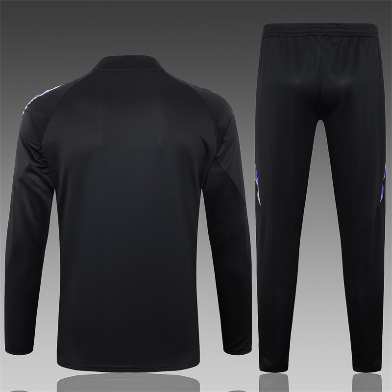 【Adult Training Wear 】B827 # 2425 Half Pull Germany  Black