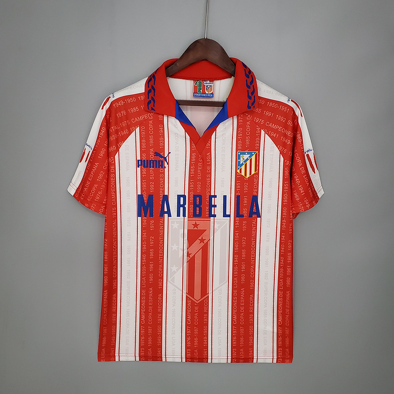 【Retro shirt】95/96 Atletico Madrid  home