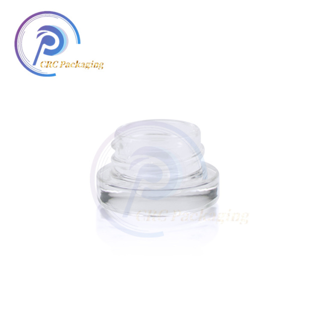 3ml 5ml 7ml 9ml  Glass Storage Jar glass jar with Child Proof Cap