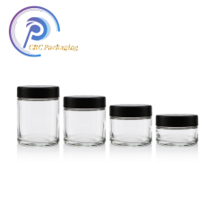 1 GRAM GLASS FLOWER JARS - CHILD RESISTANT JAR