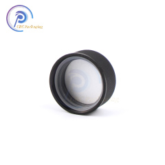 Child proof glass 3ml 5ml 7ml 9ml jar with plastic lid Child proof cover