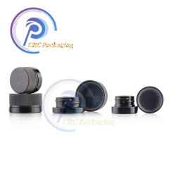Child proof glass jar with plastic lid 3ml 5ml 7ml glass CBD oil